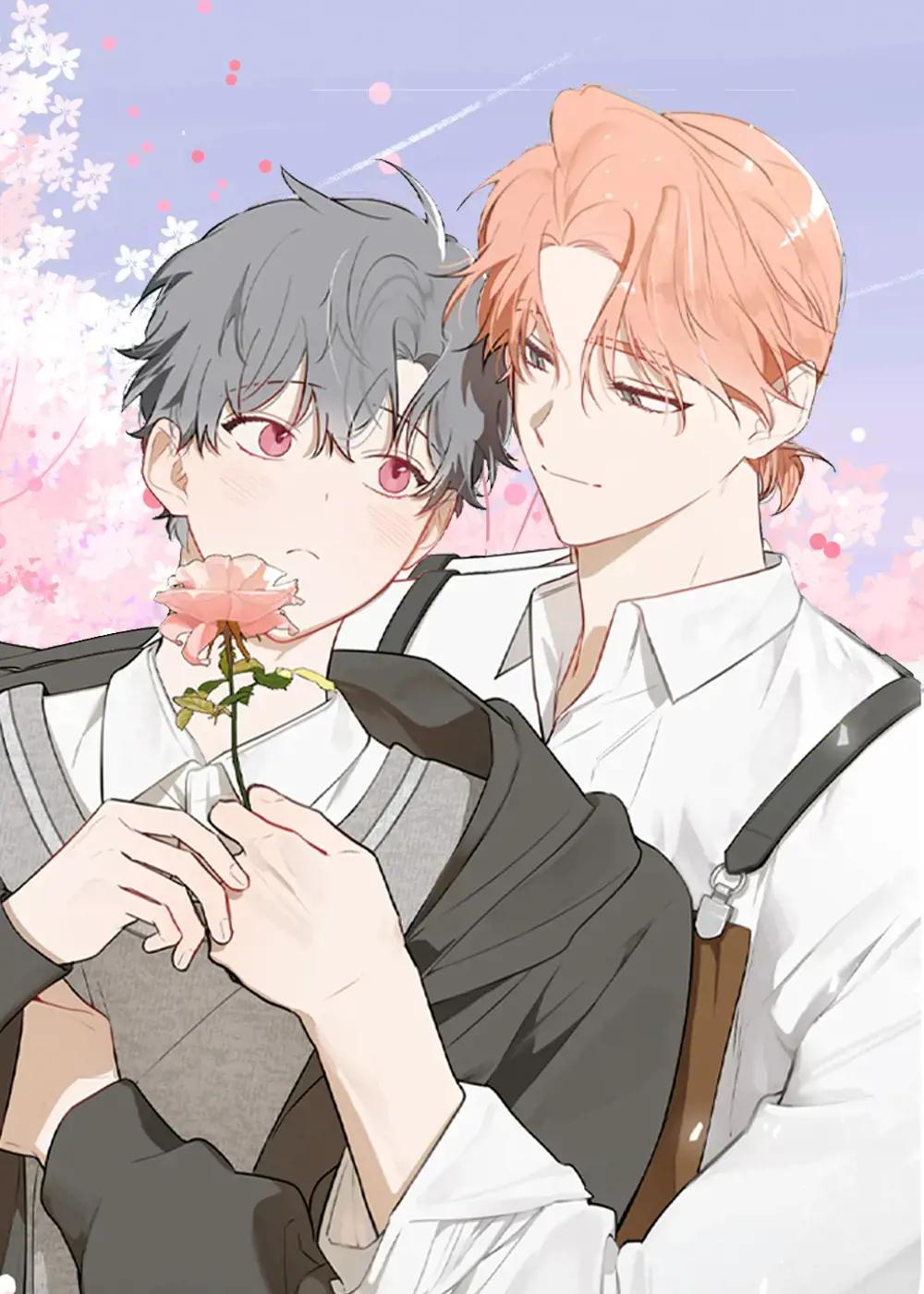 庭院的花漫画